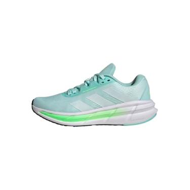 Imagem de adidas Tênis de corrida feminino Questar 3, Halo Mint/Branco/Halo Mint, 37