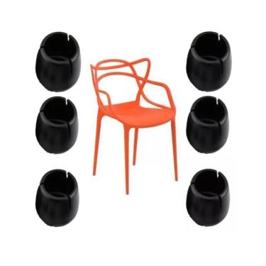 Imagem de Kit 36 Pçs Protetor Pé Cadeira Feltro 12Mm - 16Mm