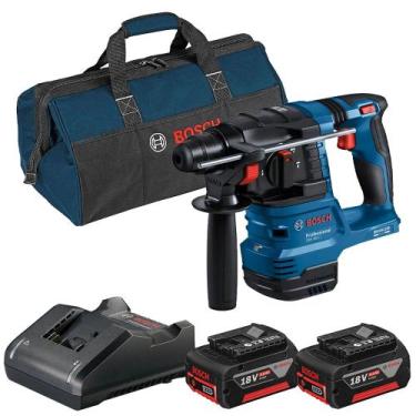 Imagem de Kit martelete perfurador/rompedor BL GBH 185-LI SB Bolsa 2 Bat 18V 4,0