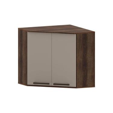 Imagem de Armário Aéreo Canto Diagonal 2 Portas Luna Luciane Móveis