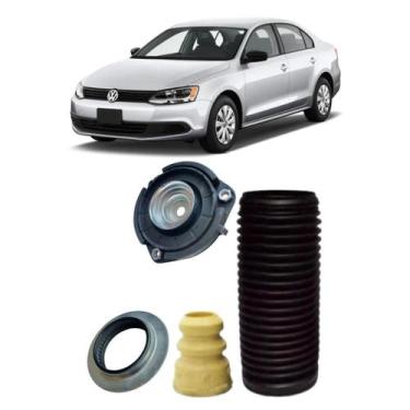 Imagem de Kit Coxim Batente Amortecedor Dianteiro Jetta 12/... 1 Lado - Solupe P