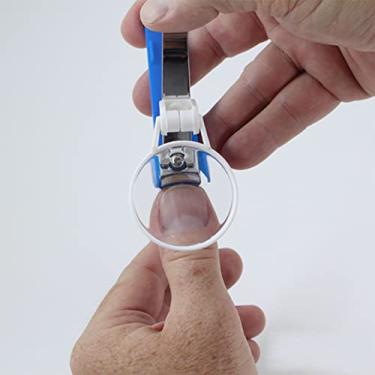 Imagem de Cortador de Unhas com Lente de Aumento - Longevitech (ÚNICO)