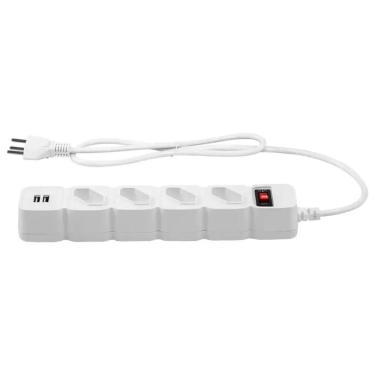 Imagem de Filtro De Linhas Intelbras Epe 204 Bc 4 Tomadas 2 - 4824204 Branco Bivolt