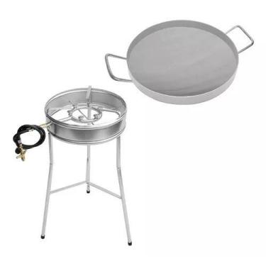 Imagem de DISCO CINZA Kit Fogareiro 34cm 110.4 Disco Arado 38,5cm 056 Papaléguas