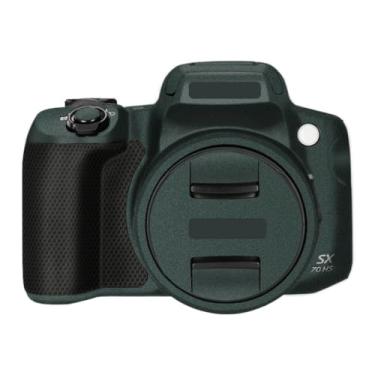 Imagem de SX70HS Adesivo de capa de câmera anti-arranhões para Canon PowerShot SX 70 HS Película protetora de câmera decalques (verde turquesa)
