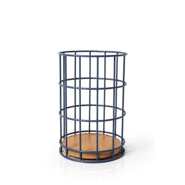 Imagem de Porta Talheres Copa E Cia Enjoy Azul