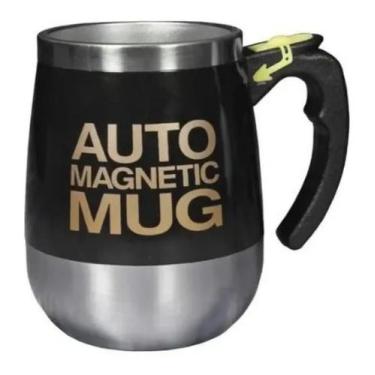 Imagem de Caneca Self Mug Mix Auto Shake Café Bebidas cappuccino PRETO