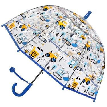 Imagem de Guarda-chuva RONIARE Kids Clear Bubble para chuva, à prova de vento, c