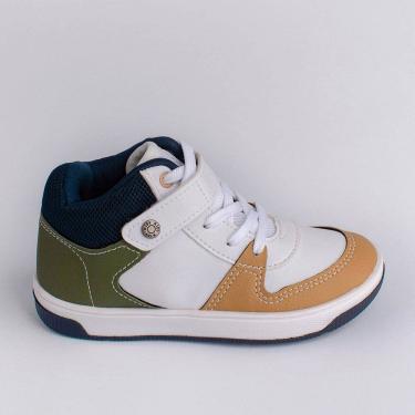 Imagem de TENIS KIDY ASTRAL BRANCO/MARINHO/VERDE Kidy