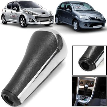 Imagem de Manopla Cromada Cambio Automatico Peugeot 308 408