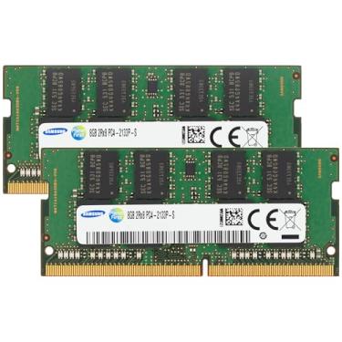 Imagem de Samsung 16GB (2x8GB) DDR4 2133MHz PC4-17000 (PC4-2133P) CL15 SODIMM 2Rx8 Dual Rank 1.2V 260-Pin Laptop, Notebook RAM Memory