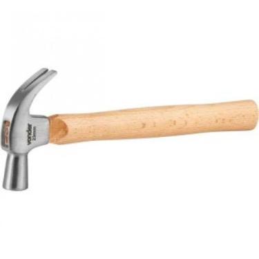 Imagem de Martelo unha polido 23 mm com cabo de madeira - Vonder
