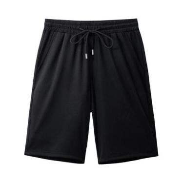 Imagem de Shorts De Natação Casuais Masculinos De Secagem Rápida Com Cintura Elá