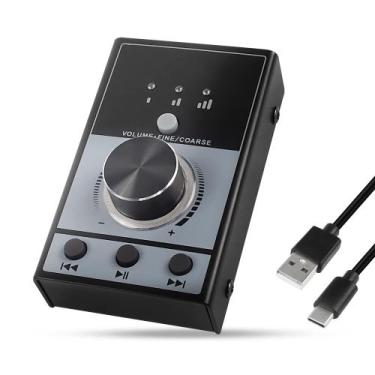 Imagem de Controlador de botão de volume USB XMSJSIY Multimedia Sound Control