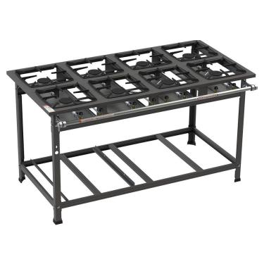 Imagem de Fogão Industrial Itajobi 8 Bocas Alta Pressão Ativo P7