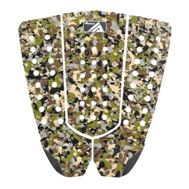 Imagem de Almofada de tração de EVA para prancha de surf cinza de 3 peças com adesivo profissional 3M / aplica todas as pranchas - pranchas de surf, shortboards, longboards, skimboards/várias opções de cores