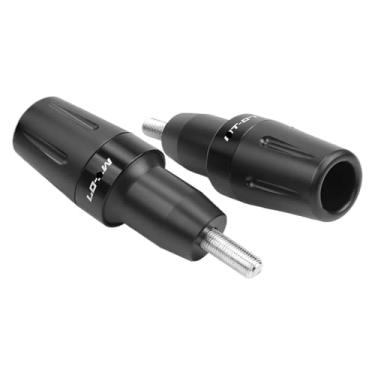 Imagem de BYYINGSUS Protetor adesivo antiqueda de corpo modificado, barra de proteção de bola antiqueda compatível com MT07 Tracer700/GT (preto)