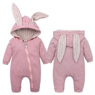 Imagem de Macacão Coelho de Páscoa Bebê