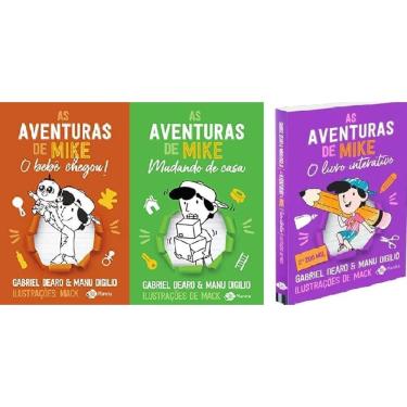 Imagem de Kit 3 Livros As Aventuras De Mike Gabriel Dearo