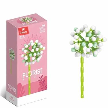 Imagem de Blocos De Montar Plant Series Flor Cerejeira Da Sibéria 123 Peças - Castela