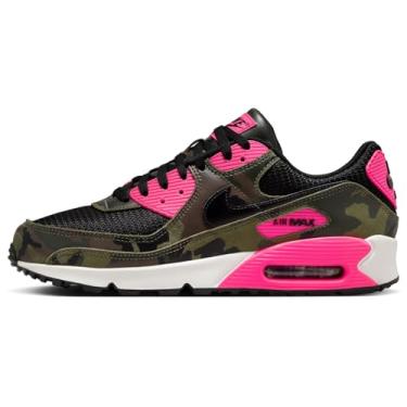 Imagem de Nike Tênis masculino Air Max 90 Premium, Sequoia Black Hyper Pink, 42