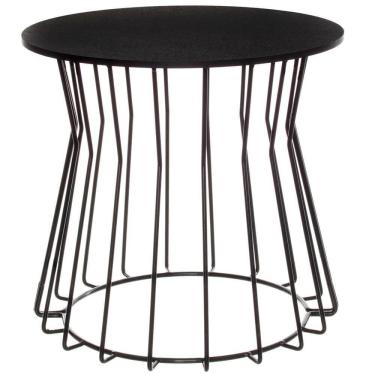 Imagem de Mesa Lateral Infinity 44x42cm Black