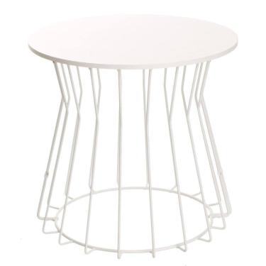 Imagem de Mesa Lateral Infinity 44x42cm White