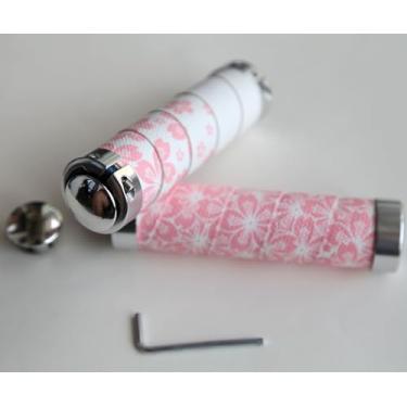 Imagem de Punhos de guidão de bicicleta com espuma EVA absorvente de choque e bloqueio duplo de TPU ecológico 130/130 mm serve para 22,2 mm (7/20.3 cm) para mountain bike road bike muitos tipos de bicicletas