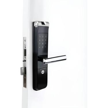 Imagem de Fechadura Digital Sobrepor Biometrica E App Yale Ymf40a