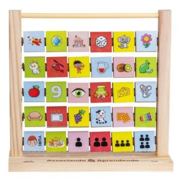 Imagem de Brinquedos Educativos Pedagógico Associando E Aprendendo Abc - DIPEDU