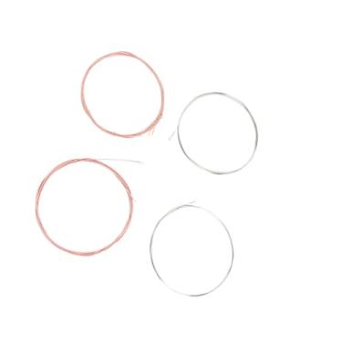 Imagem de RiToEasysports Conjunto de Cordas de Bandolim de Aço Inoxidável, Durável, Som Claro para Jogadores, Fácil de Instalar, 8 Peças para Diferentes Tipos de Bandolim