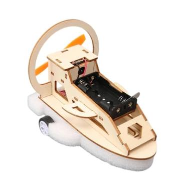 Imagem de Fenteer Coleção de Modelos de Carros Anfíbios de Madeira Faça Você Mesmo, Kit de Artesanato para Meninos E Meninas, Kit de Física