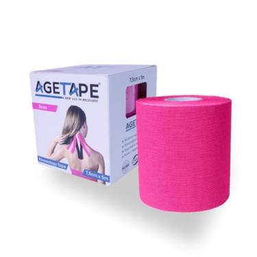 Imagem de Agetape Kinesiology Tape 7,5cm X 5m - Rosa