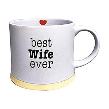 Imagem de Blue Sky Ceramic Caneca Best Wife Ever 500 ml, multi