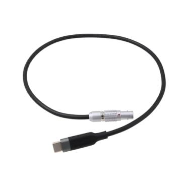 Imagem de HangTon Cabo de alimentação USB-C PD 100W para câmera Kinefinity MAVO mark2 LF S35, MAVO Edge 6K 8K, 1B 2 pinos 11-26V, 1,5 m