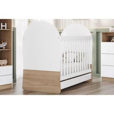 Imagem de Berço - Mini Cama Infantil Magia 3 Em 1 Branco-jequitiba - Henn