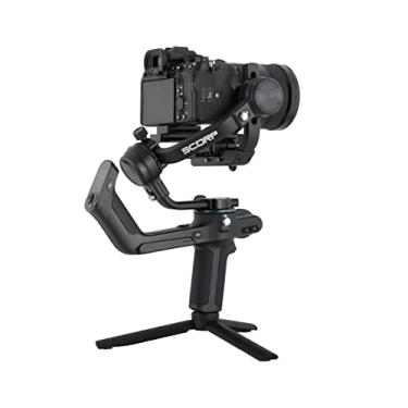 Imagem de FeiyuTech SCORP Estabilizador de Câmera, Gimbal 3 Eixos para DSLR e Mirrorless, Roda de Foco, Suporta 2,5 kg, Compatível Sony Canon, Empunhadura Reversa, Tela Touch, Bolsa de Transporte