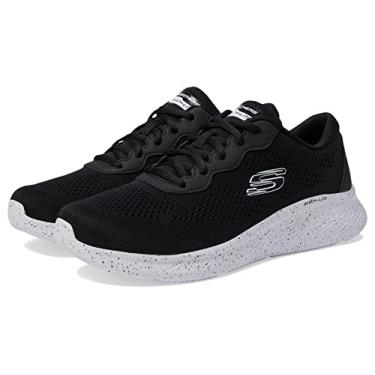 Imagem de Skechers T nis esportivo feminino Skech-lite Pro, Preto/branco, 7 Wide