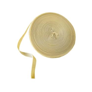 Imagem de Colaxi Fita de veludo natalina, acessório de decoração natalina, fitas decorativas para artesanato floral, enfeites, decoração de casamento, de porta, Bege