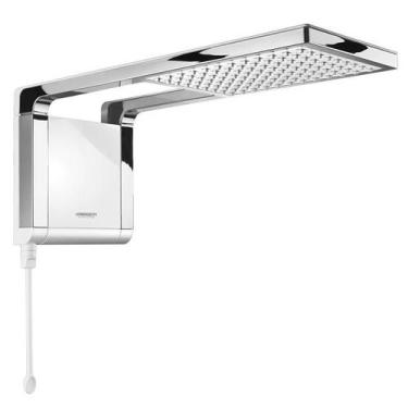 Imagem de Chuveiro Elétrico Acqua Storm Branco Cromado 220v 7800w 6800w Lorenzet