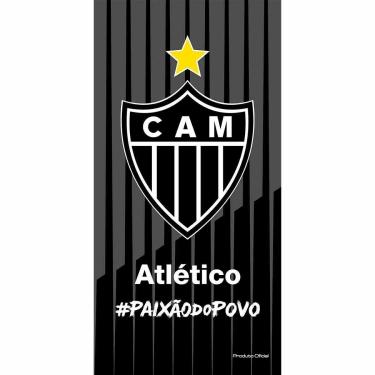 Imagem de Toalha Atlético Mineiro Aveludada-Unissex