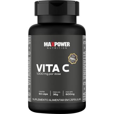 Imagem de Vita C Max Power 60 Cápsulas 1.000mg Por Dose - 600mg