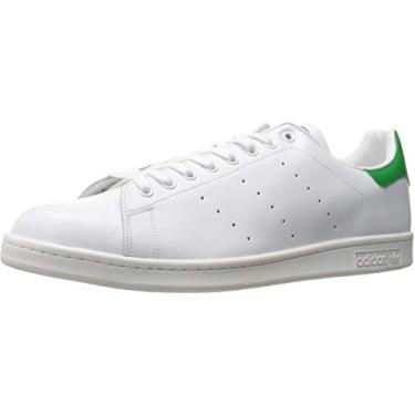 Imagem de adidas Originals Tênis masculino Stan Smith, Branco/Verde, 19