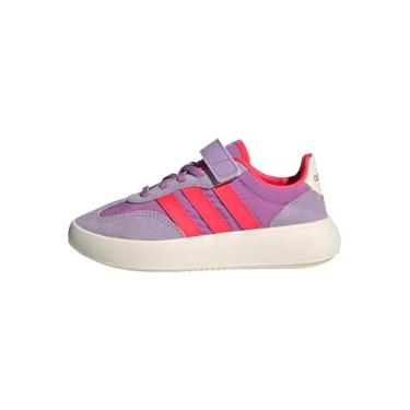 Imagem de adidas Tênis infantil unissex Barreda Decode, Roxo/vermelho lúcido/ameixa em pó, 18