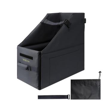 Imagem de Zxpjkyu Bolsa de Armazenamento Dobrável para Bicicleta, Organizador de Porta-malas, Estojo de Viagem Portátil com Capa Contra Poeira para Ciclismo.