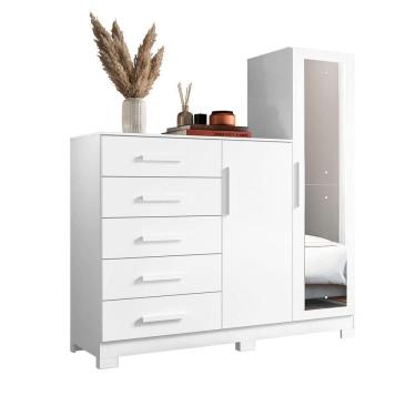 Imagem de Cômoda New Master Branco - Albatroz Móveis