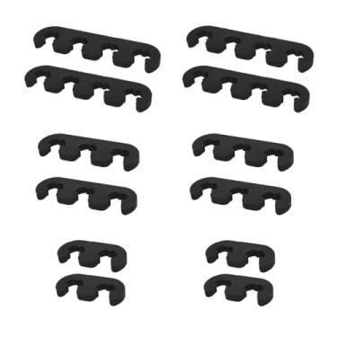 Imagem de ZNDAW Separador de fios de vela de ignição de 7 mm, 8 mm, 8,5 mm, 8,5 mm, 8,8 mm, braçadeira de suporte para separadores de fios de ignição, kit de divisores de teares de vela de ignição para fixar e