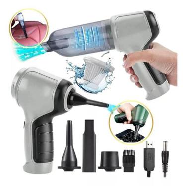 Imagem de Mini Aspirador Pó Recarregável Portátil Usb Linha Premium - Aspirador,