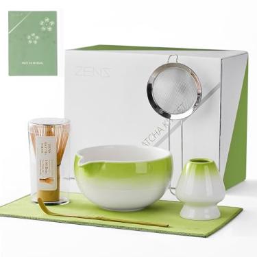 Imagem de Conjunto de batedor Yuran Matcha (verde gradiente), conjunto 6