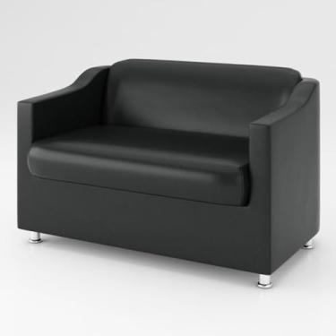 Imagem de Sofá Namoradeira 2 Lugares Tilla em Tecido Sintético